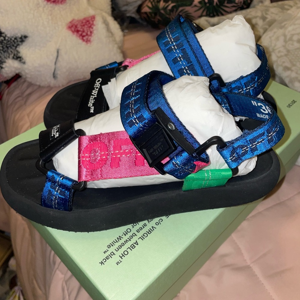 Off white brand platform sandals-sold out